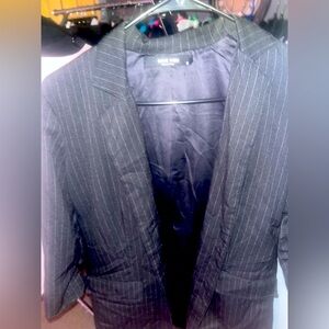 Stripped suit jacket
